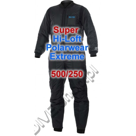Super Hi-Loft Polarwear Extreme - ocieplacz do suchego skafandra BARE.